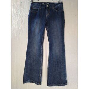Vintage Wrangler 09MWZAH Juniors 3 Bootcut Jeans Cowgirl Western Blue 28" Inseam